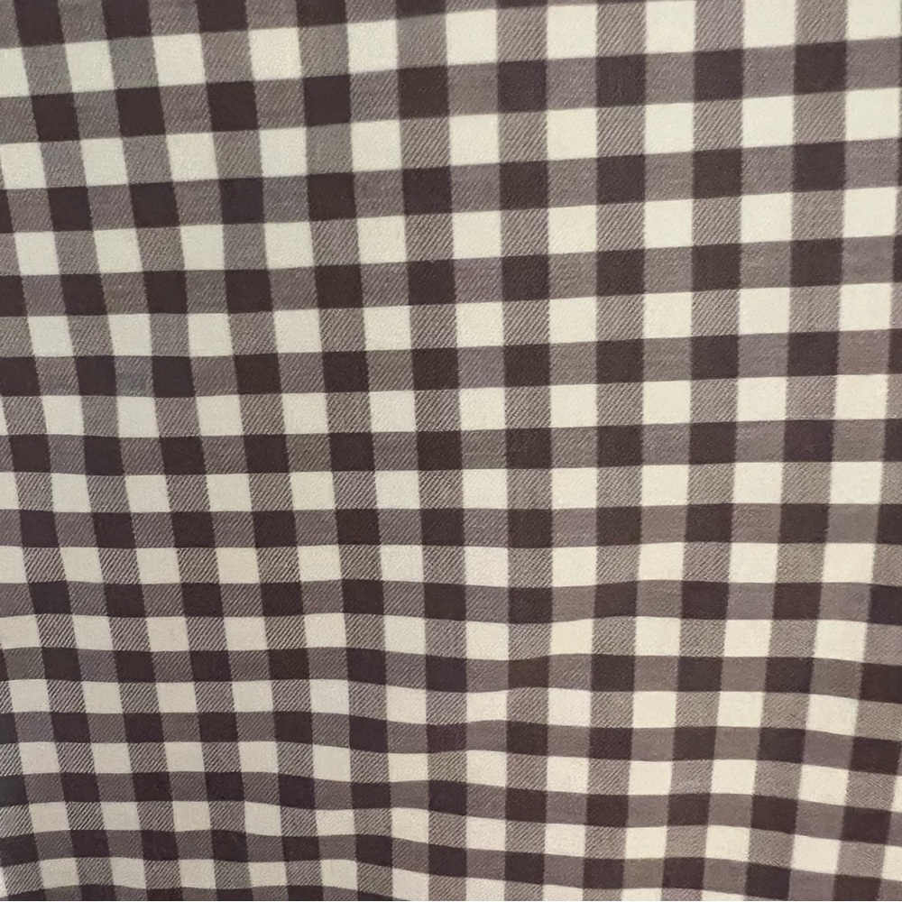 Classic cotton Dunn shirt XL great white gingham